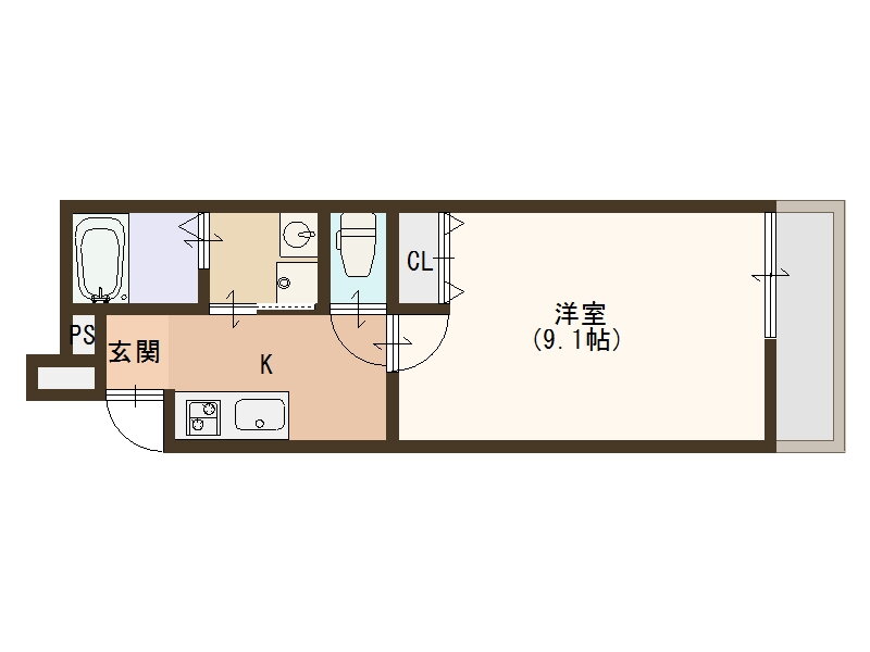大阪府大阪市住之江区中加賀屋４ 北加賀屋駅 1K アパート 賃貸物件詳細