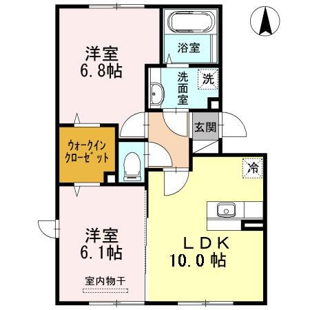 熊本県熊本市南区出仲間２ 2LDK アパート 賃貸物件詳細