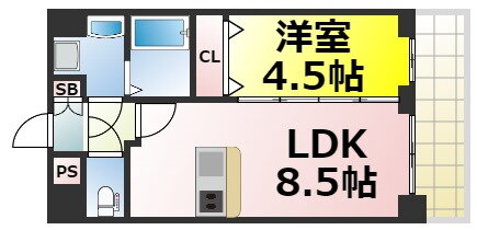 大阪府大阪市西区九条南２ 九条駅 1LDK マンション 賃貸物件詳細