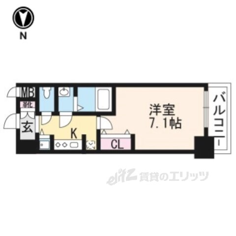 京都府京都市下京区南夷町 京都駅 1K マンション 賃貸物件詳細