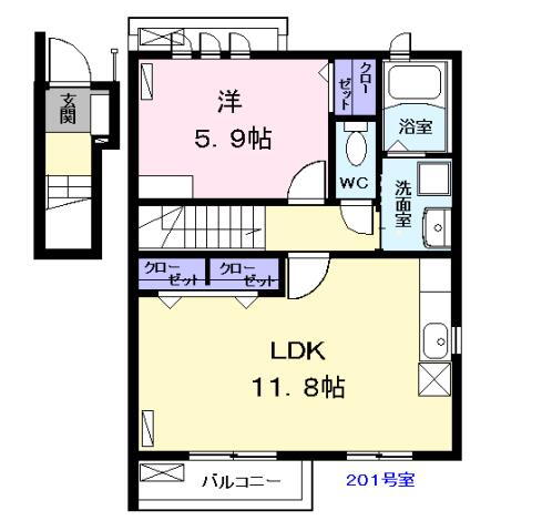 愛知県名古屋市中川区前田西町１ 伏屋駅 1LDK アパート 賃貸物件詳細