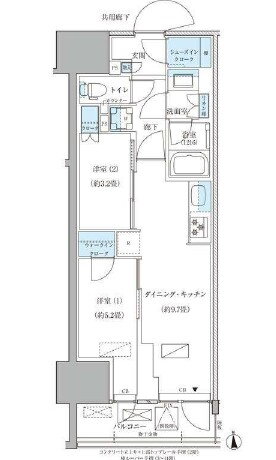 東京都品川区東品川３ 天王洲アイル駅 2LDK マンション 賃貸物件詳細