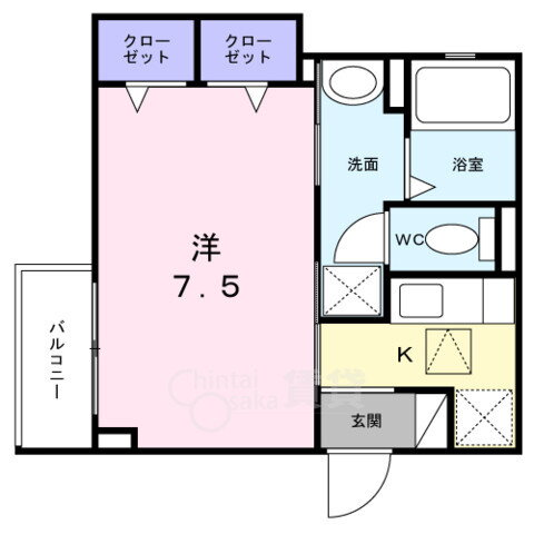 大阪府池田市石橋１ 石橋阪大前駅 1K アパート 賃貸物件詳細