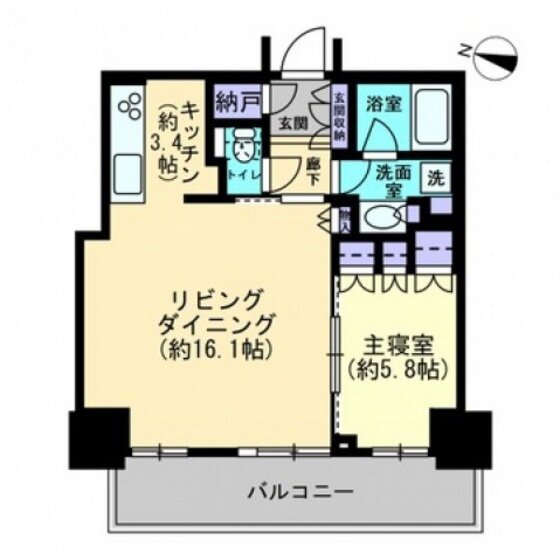 広島県広島市南区松原町 広島駅 1LDK マンション 賃貸物件詳細
