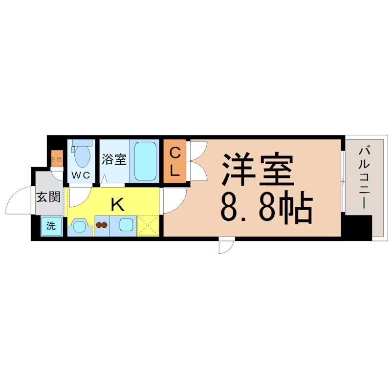 愛知県名古屋市熱田区花表町 神宮前駅 1K マンション 賃貸物件詳細