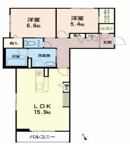岩手県盛岡市八幡町 仙北町駅 2LDK アパート 賃貸物件詳細