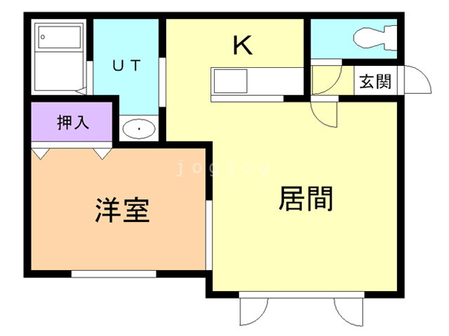 北海道旭川市東光三条１ 1LDK アパート 賃貸物件詳細