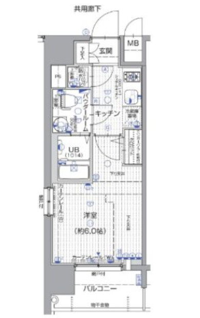 大阪府大阪市北区中津６ 中津駅 1K マンション 賃貸物件詳細