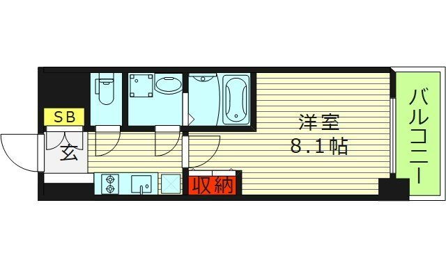 大阪府大阪市東成区中本３ 緑橋駅 1K マンション 賃貸物件詳細