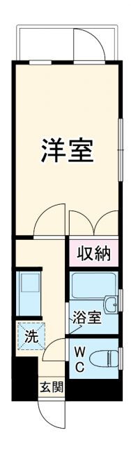 神奈川県川崎市多摩区菅１ 稲田堤駅 1K マンション 賃貸物件詳細