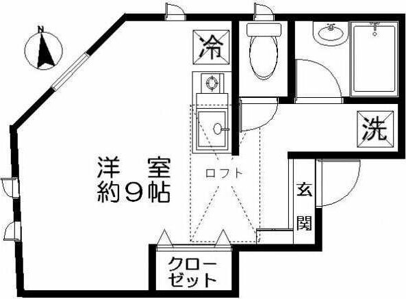 東京都北区豊島２ 王子駅 ワンルーム アパート 賃貸物件詳細