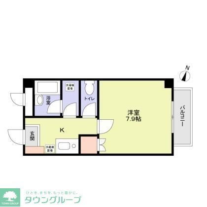 Ｆ・ボヌール 1階 1K 賃貸物件詳細