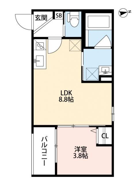 大阪府池田市鉢塚１ 池田駅 1LDK アパート 賃貸物件詳細