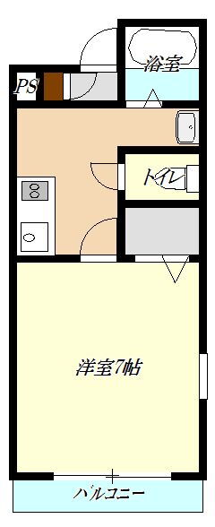 群馬県高崎市飯塚町 北高崎駅 1K アパート 賃貸物件詳細
