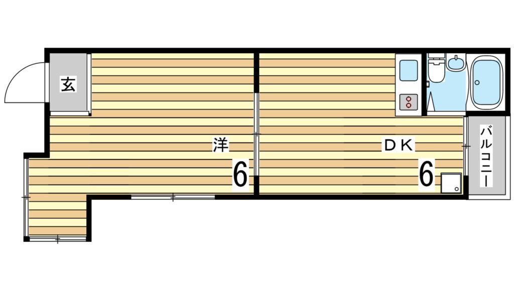兵庫県神戸市兵庫区氷室町１ 湊川公園駅 1DK マンション 賃貸物件詳細