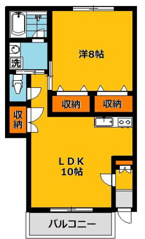 栃木県宇都宮市鶴田町 鶴田駅 1LDK アパート 賃貸物件詳細