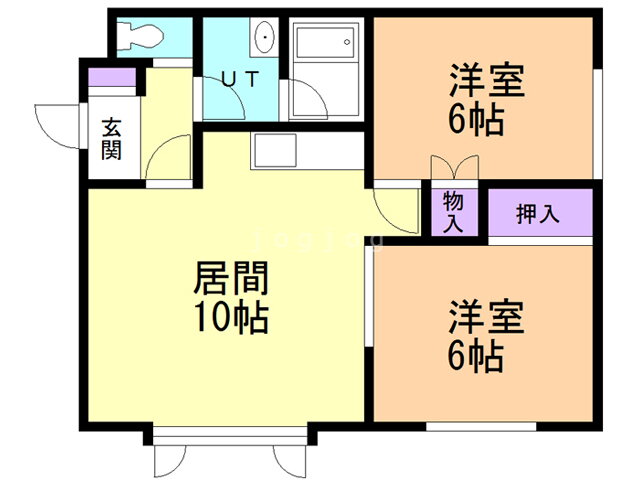 北海道旭川市東旭川南一条３ 2LDK アパート 賃貸物件詳細