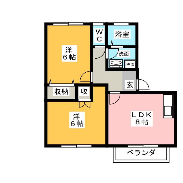 愛知県名古屋市天白区植田本町２ 植田駅 2LDK アパート 賃貸物件詳細