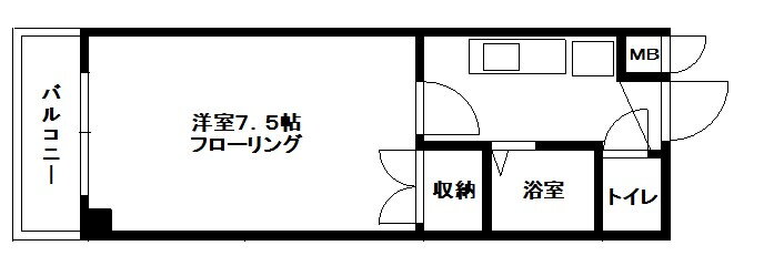 福岡県福岡市博多区諸岡３ 笹原駅 1K アパート 賃貸物件詳細