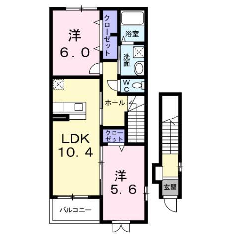 長野県松本市大字里山辺 松本駅 2LDK アパート 賃貸物件詳細