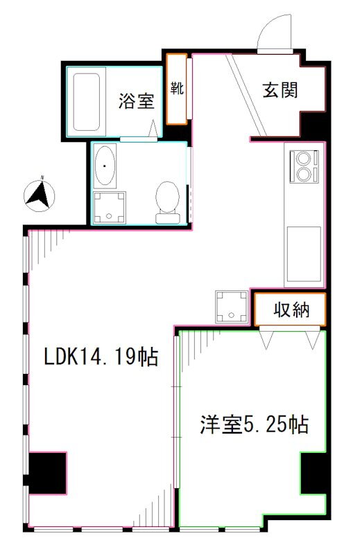 東京都中野区本町３ 中野新橋駅 1LDK マンション 賃貸物件詳細