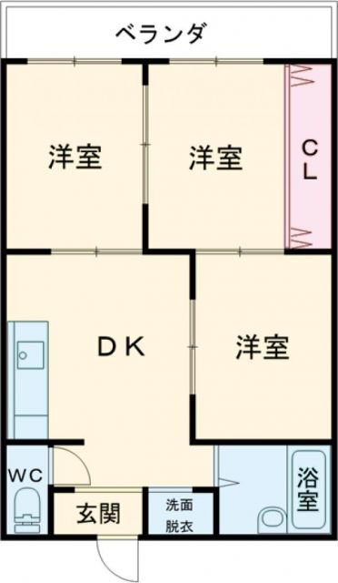 京都府福知山市字堀 福知山駅 2LDK マンション 賃貸物件詳細