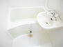 レオパレスアンシャンテ　ひろ 洗面台とユニット式のお風呂です