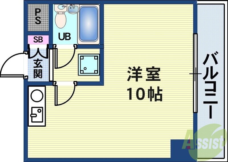 兵庫県神戸市中央区御幸通３ 三ノ宮駅 ワンルーム マンション 賃貸物件詳細