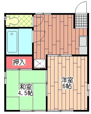 千葉県富里市久能 京成成田駅 2DK アパート 賃貸物件詳細
