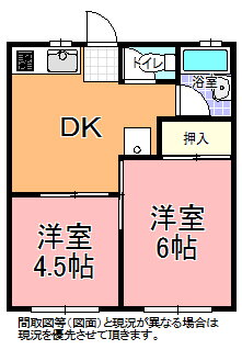 茨城県水戸市石川１ 赤塚駅 2DK アパート 賃貸物件詳細