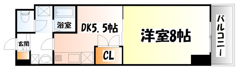 ベルシティ榴ヶ岡 11階 1DK 賃貸物件詳細