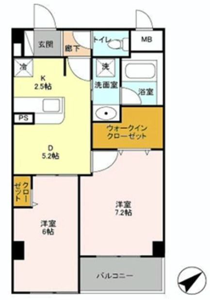 東京都文京区千石３ 千石駅 2DK マンション 賃貸物件詳細