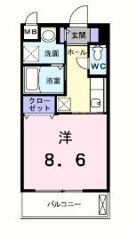東京都小金井市貫井北町１ 武蔵小金井駅 1K マンション 賃貸物件詳細