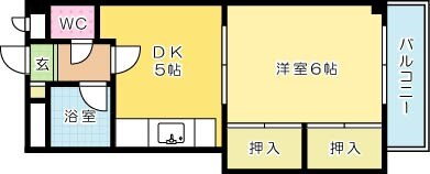 福岡県北九州市小倉北区清水４ 南小倉駅 1DK マンション 賃貸物件詳細