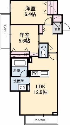 岡山県倉敷市石見町 倉敷駅 2LDK マンション 賃貸物件詳細