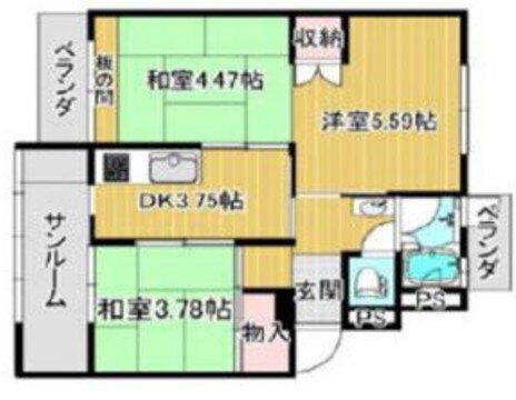 兵庫県神戸市須磨区高尾台３ 須磨海浜公園駅 2LDK マンション 賃貸物件詳細