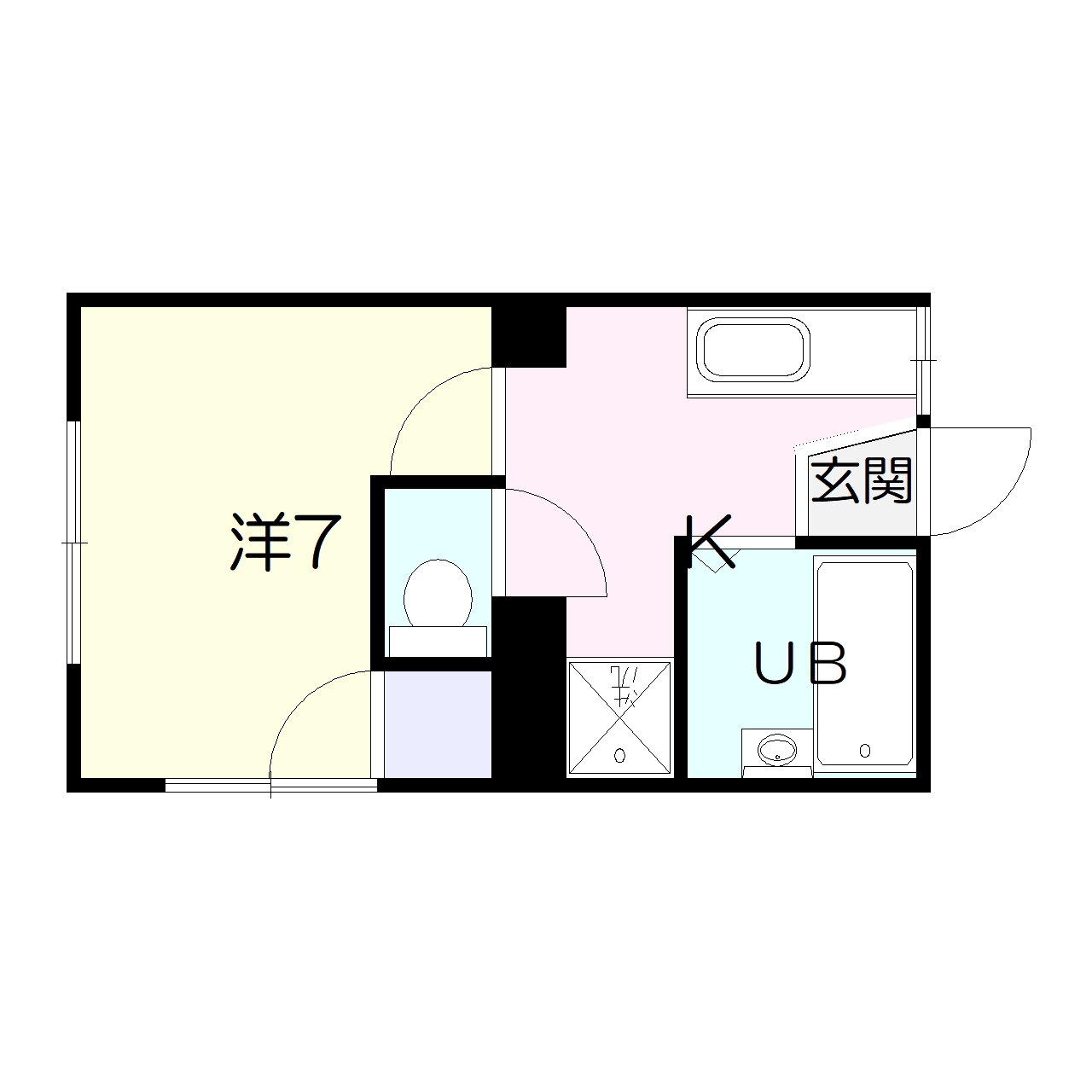 鹿児島県鹿児島市真砂町 郡元駅 1K マンション 賃貸物件詳細