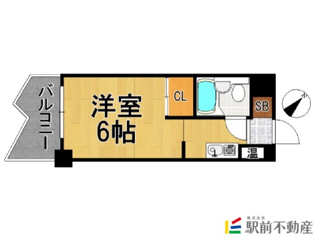 福岡県福岡市早良区祖原 西新駅 ワンルーム マンション 賃貸物件詳細