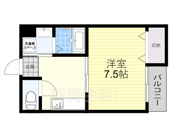 大阪府枚方市片鉾本町 牧野駅 1DK マンション 賃貸物件詳細