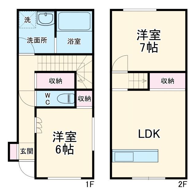 神奈川県横浜市磯子区岡村４ 蒔田駅 2LDK 一戸建て 賃貸物件詳細