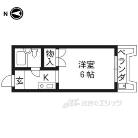 京都府京都市北区紫竹上緑町 北山駅 1K アパート 賃貸物件詳細