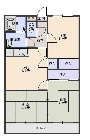 大分県別府市天満町 別府駅 3DK マンション 賃貸物件詳細