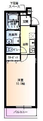 大阪府大阪市城東区諏訪３ 深江橋駅 1K アパート 賃貸物件詳細