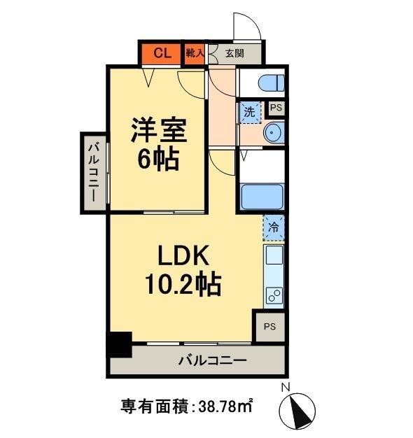 東京都荒川区西尾久４ 尾久駅 1LDK マンション 賃貸物件詳細
