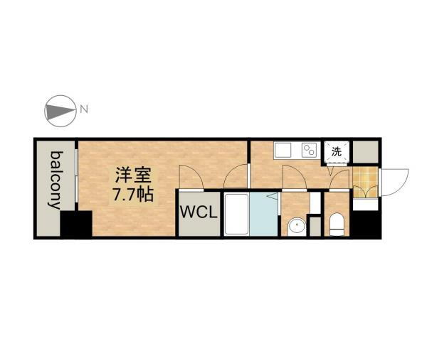 愛知県名古屋市中区新栄３ 新栄町駅 1K マンション 賃貸物件詳細