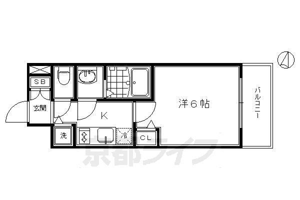 京都府京都市南区東九条河西町 東福寺駅 1K マンション 賃貸物件詳細