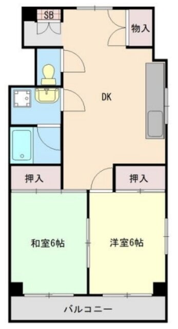 東京都葛飾区四つ木４ 四ツ木駅 2DK マンション 賃貸物件詳細