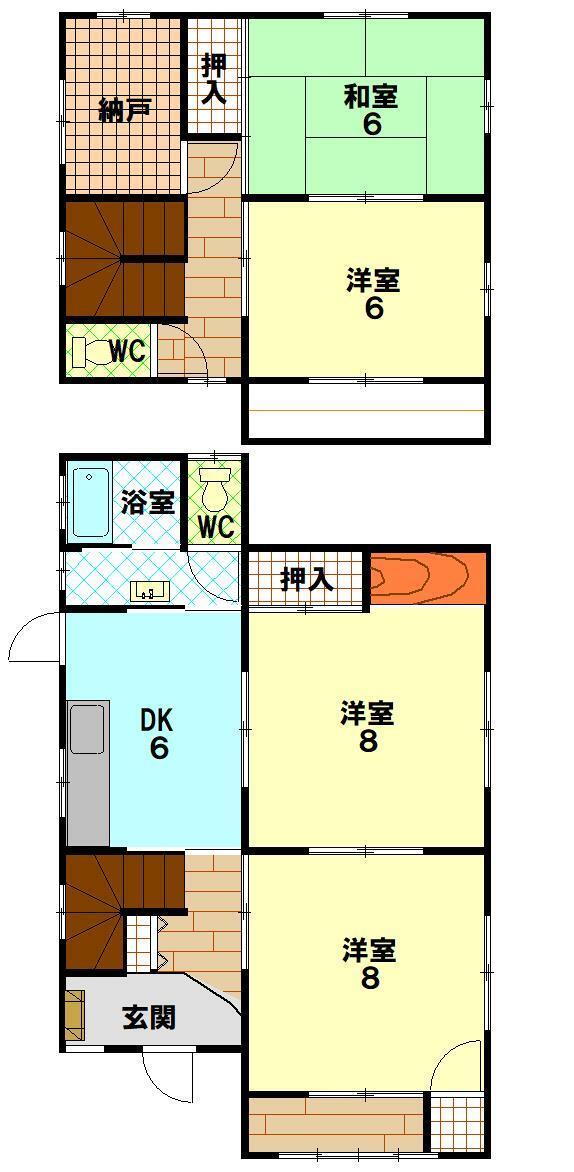山口県岩国市元町４ 岩国駅 4SDK 一戸建て 賃貸物件詳細