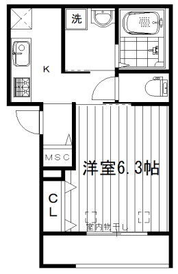 東京都中野区上高田３ 新井薬師前駅 1K マンション 賃貸物件詳細