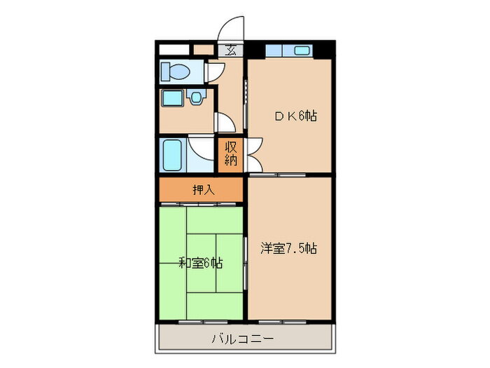 愛知県豊田市聖心町２ 土橋駅 2DK マンション 賃貸物件詳細